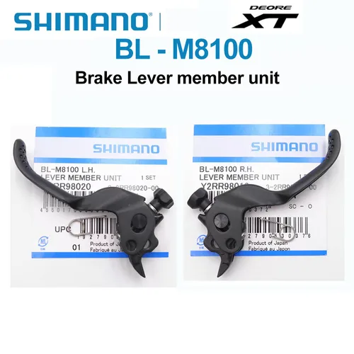 Imagen 1 del producto Unidad de reparación de miembro de palanca de freno Shimano XT BL M8100 mano derecha/izquierda Y2RR98010 Y2RR98020 piezas originales