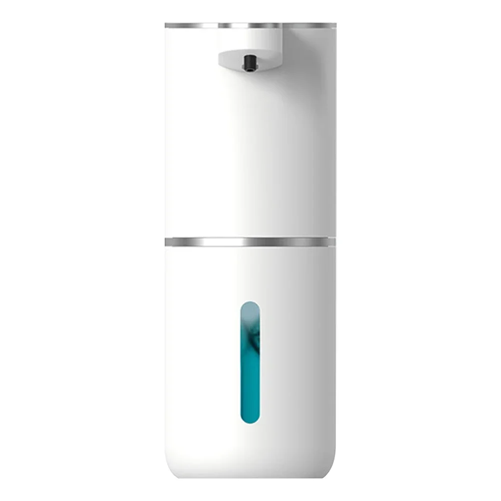 Dispensador elétrico de desinfetante para as mãos, 380ml, à prova d'água, dispensador de sabão líquido, bomba, grande capacidade, recarregável, suprimentos de banheiro