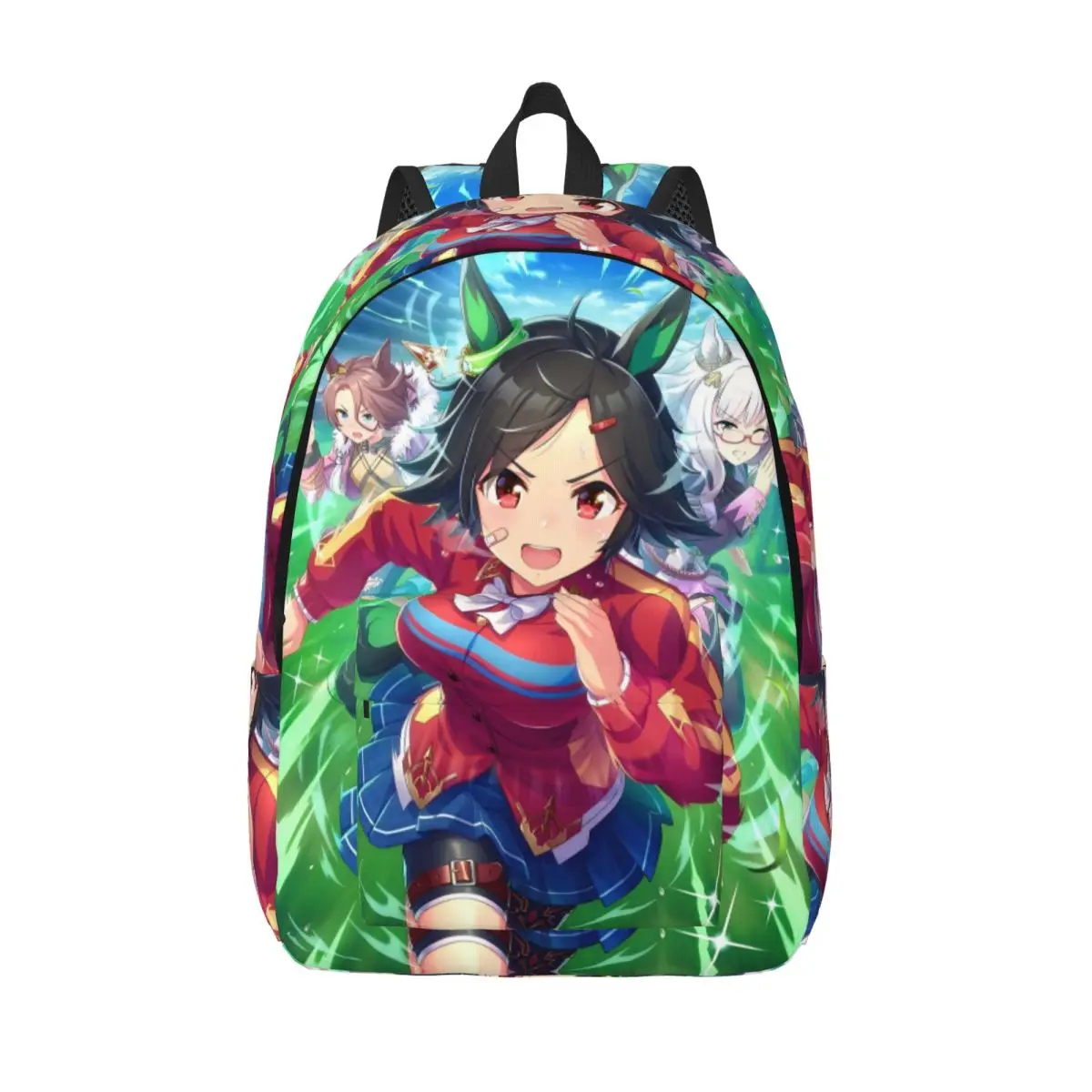 

Рюкзак Umamusume Pretty Derby в стиле аниме для мальчиков и девочек, детский школьный рюкзак, рюкзак для дошкольников, начальная спортивная сумка