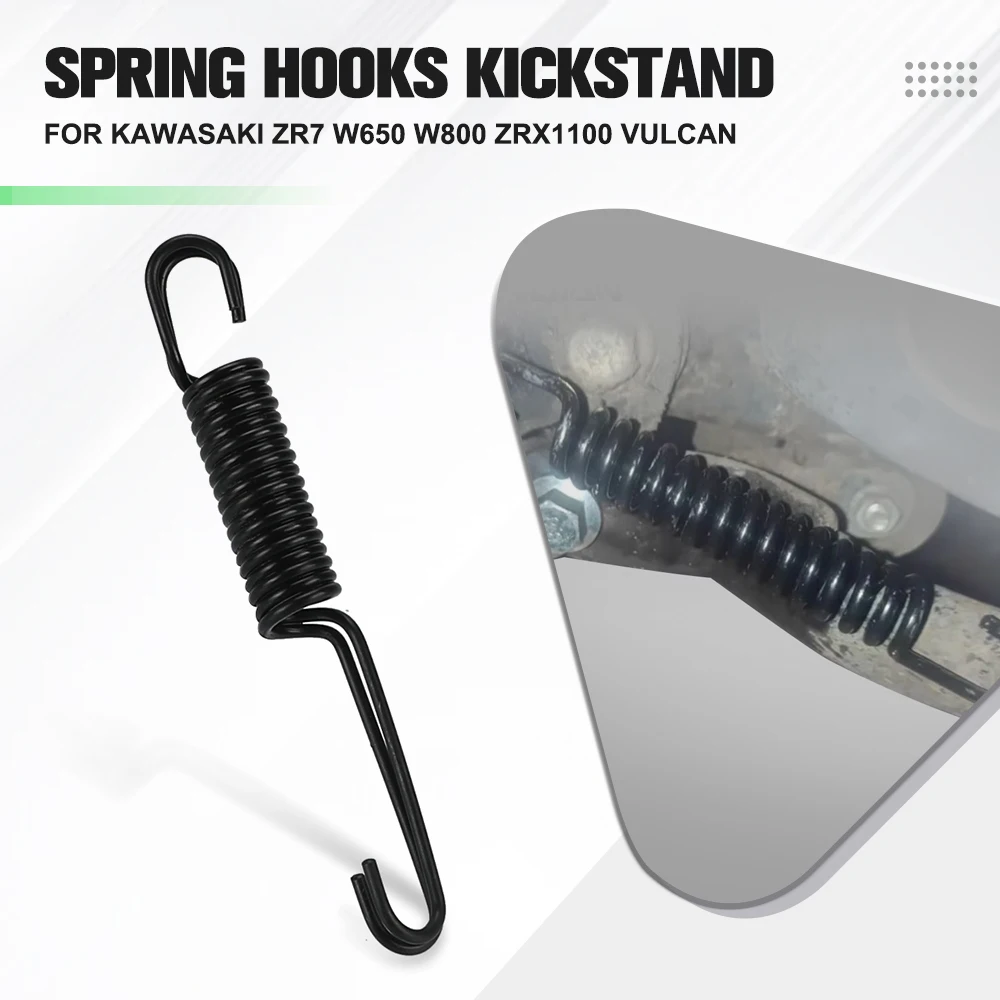 

Motorcycle Parking Kickstand Side Stand Spring Kit For Kawasaki NINJA ZX-14R ZR-7 Vulcan 800 900 1500 1600 1700 Vulcan900