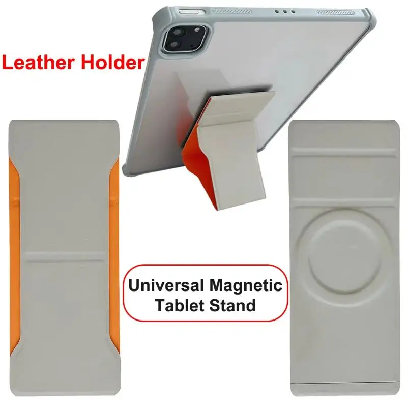Magnetischer faltbarer Tablet-Lederständer für Ipad Xiaomi Samsung Tab Pro Air 13 Ultra S10 S9 S8 S7 Plus 12,9 Kostenlose drehbare Halterung