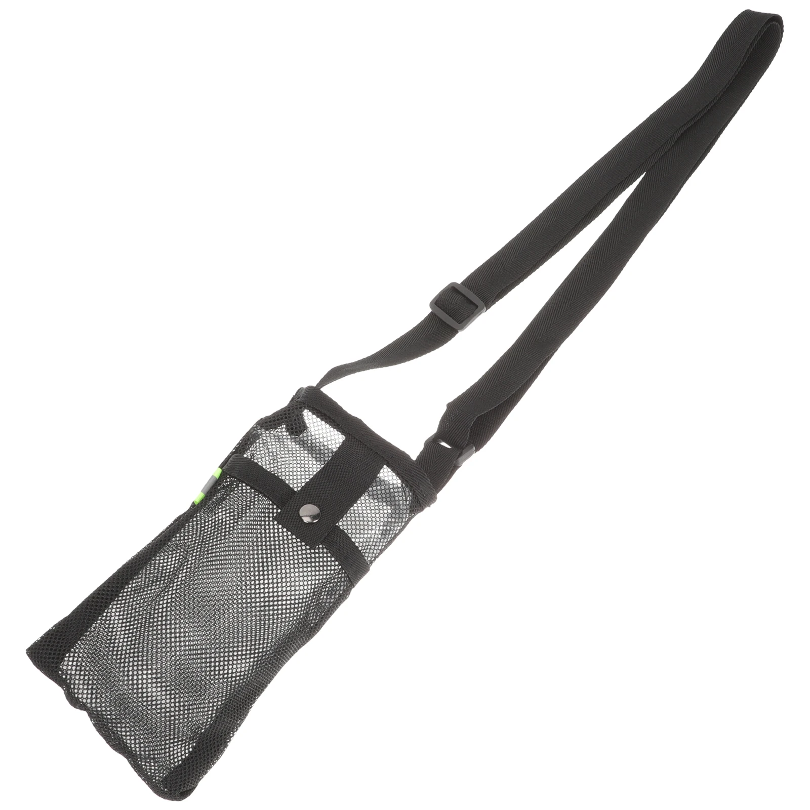 

Нейлоновая сумка-переноска для бутылки с водой на открытом воздухе, прочная износостойкая сетчатая конструкция, портативная сумка-слинг для бутылок для пеших прогулок, кемпинга, работы