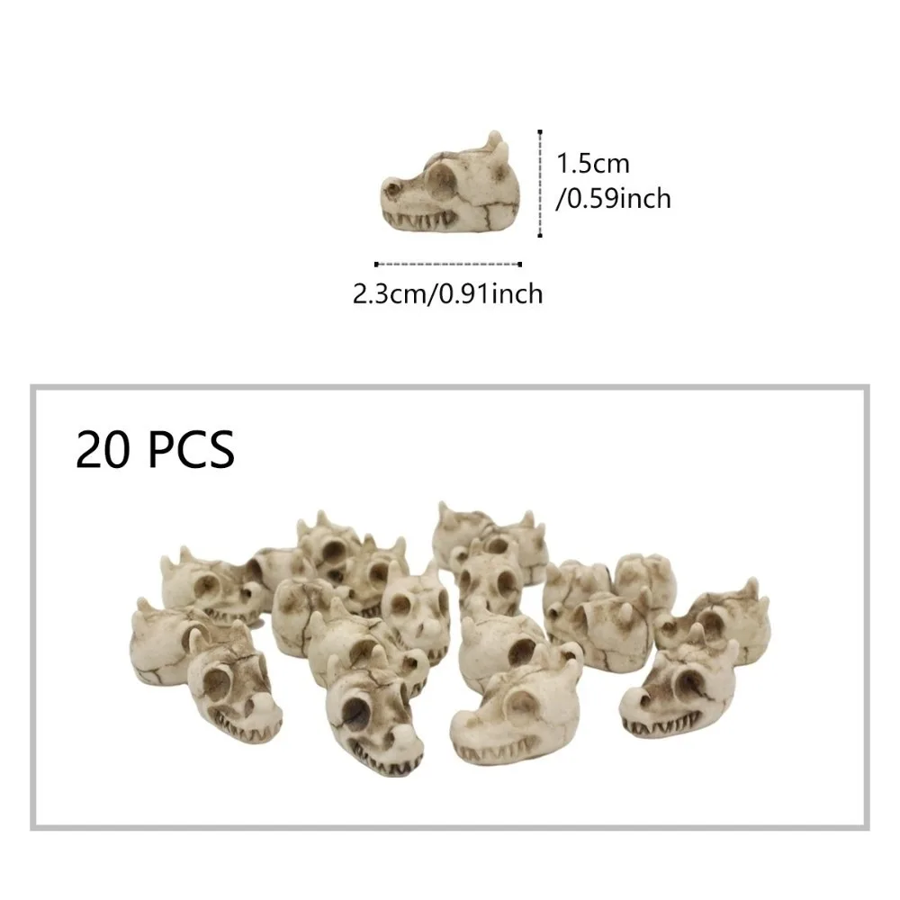 

Resin Halloween Ghost Decoration Cute Mini Joy Garden Ghost Ornament Creative White Skull Statue Decorations Desktop Decoration