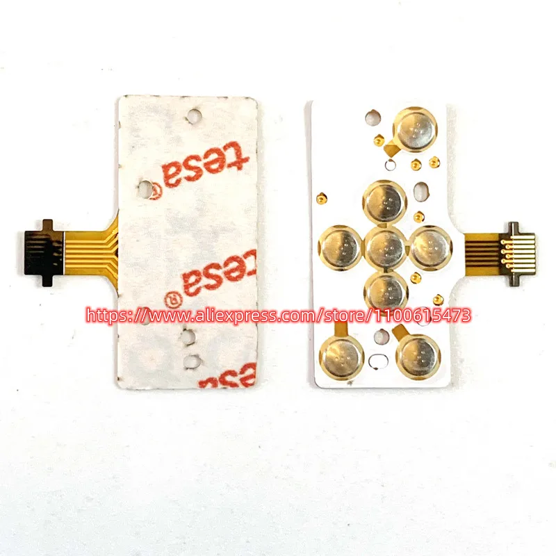 New Keyboard Button Rear Cover LCD Flex Cable For Nikon S6600 Digital Camera Repair Part