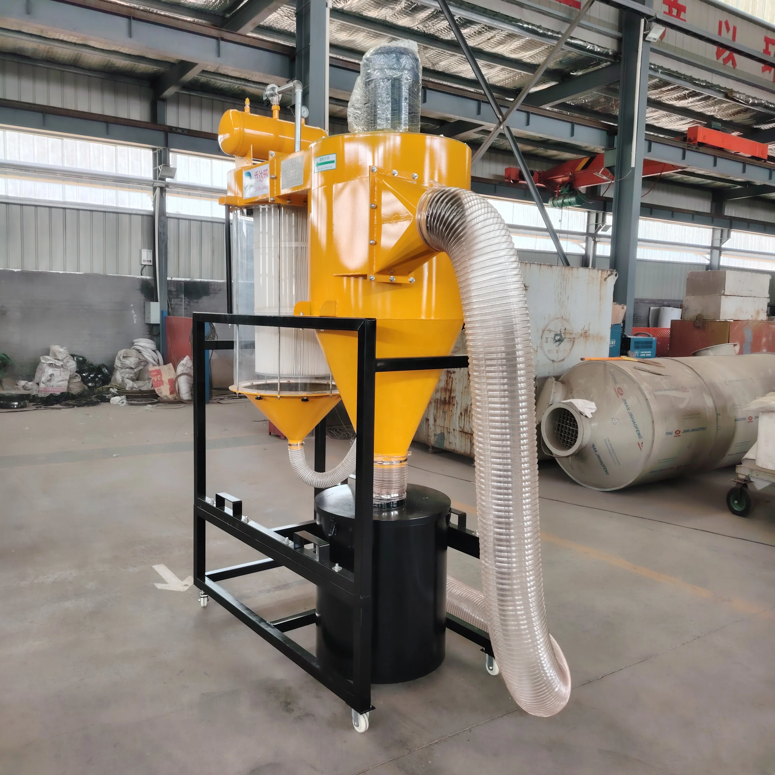 Cycloon Stofafscheider Boiler Rook Uitlaat Koeling Workshop Stofafscheider