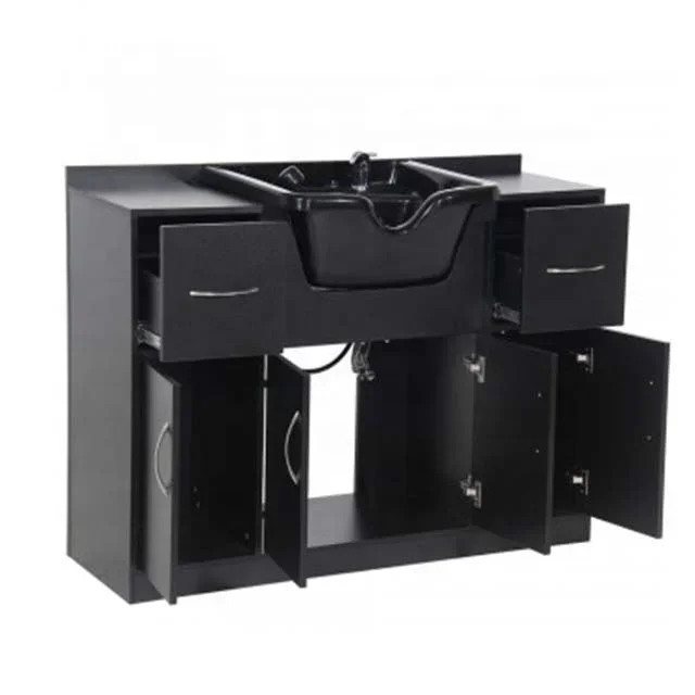 Wholesale Popular High Quality Beauty Hair Salon Furniture Washing Stations Barbershop Shampoo Hair Wash Cabinet