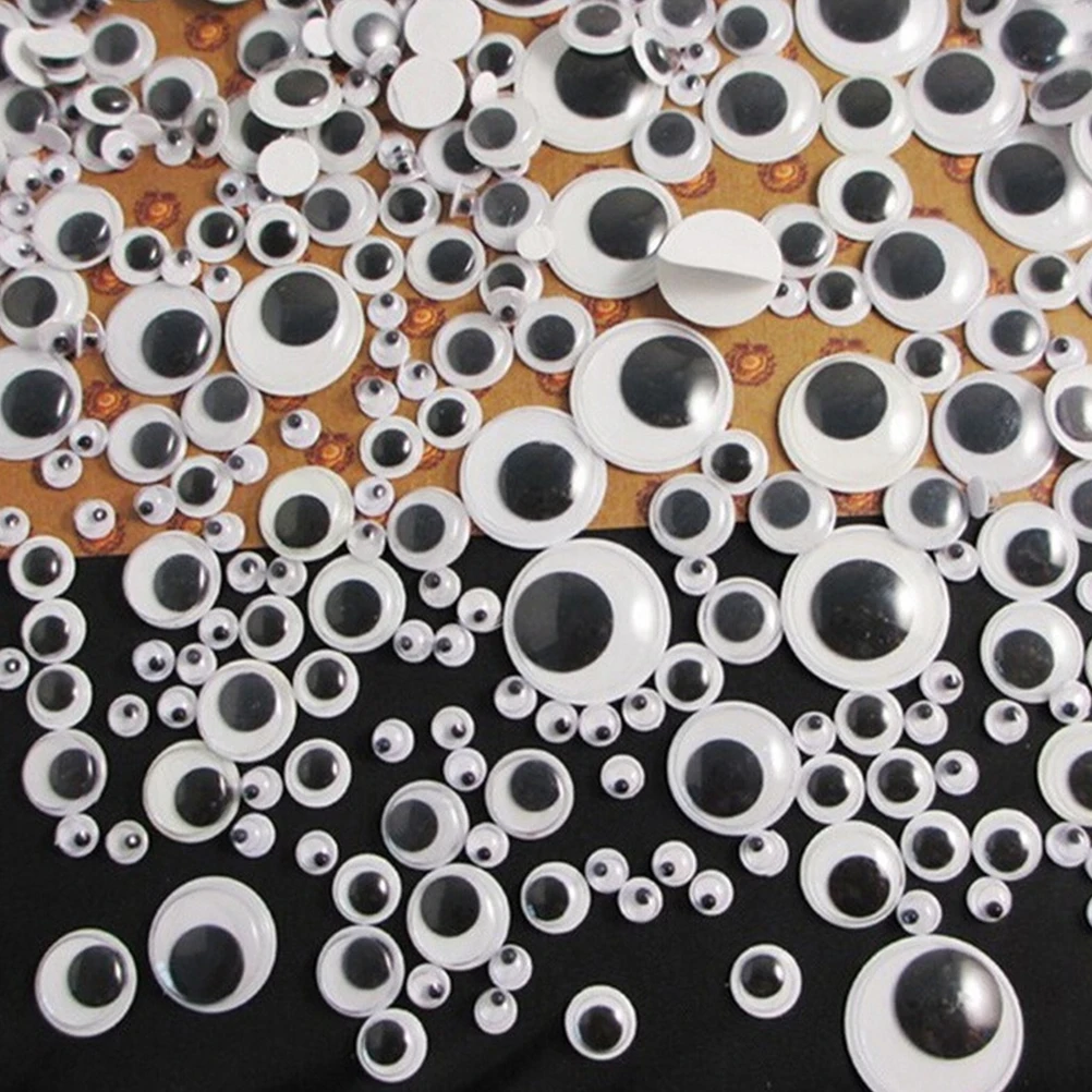 

Eye Patch with Glue Back Oversized Eyeballs Toy for Children Manual Sticker DIY Accessories
