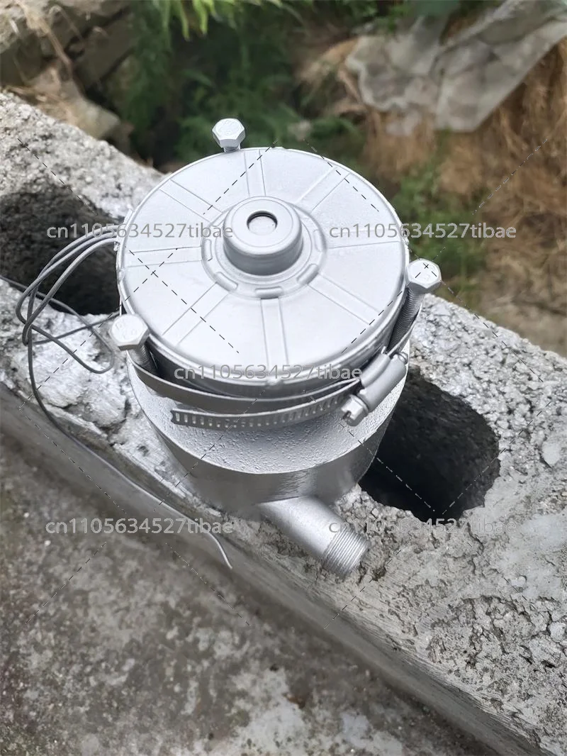 300W Aluminum Alloy Micro Hydro Generator 220V for Home Charging and Lighting