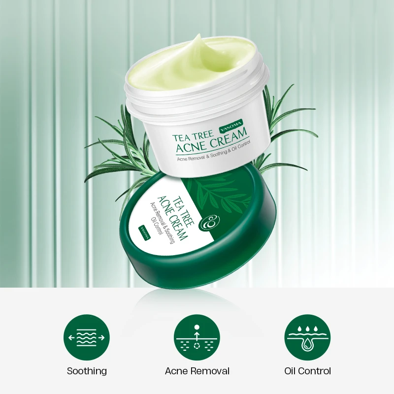 

YASOMA Natural Tea Tree Anti-Acne Skin Care Acne Treatment Moisturizing soothe repair product