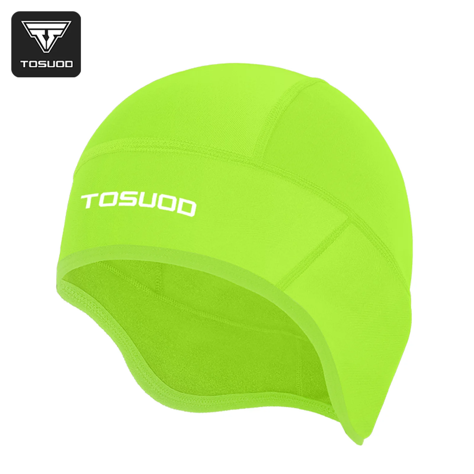 TOSUOD Winter Thermal Cap Windproof Warm Cycling Headgear Running Skiing Motorcycle Bike Sports Cycling Hat