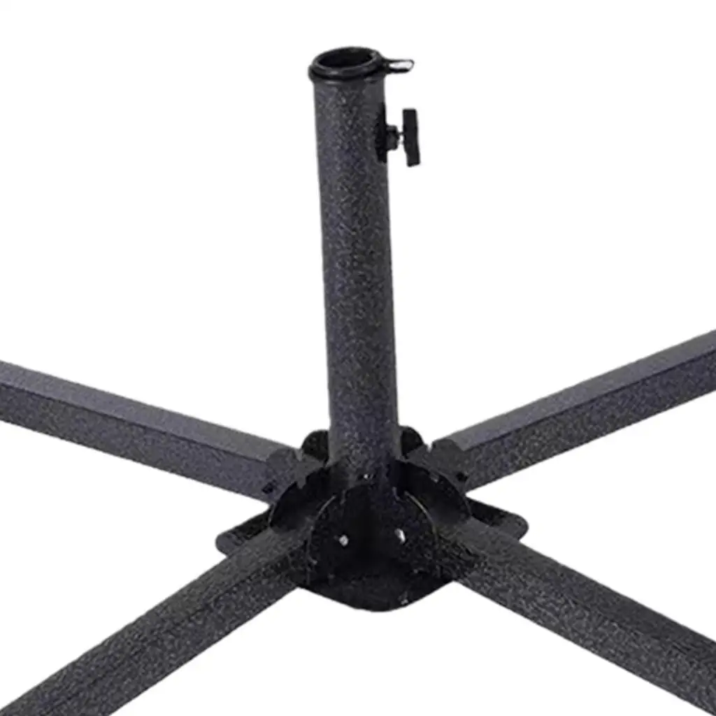 Adjustable Steel Umbrella Base Foldable Waterproof Sunproof Garden Patio Beach Parasol Holder for Outdoor Terrace Umbrellas