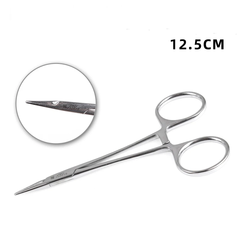 Stainless steel needle holder for double eyelids Medical needle holder surgical needle holder suture instrument burying tool