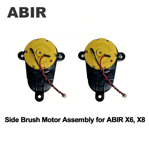 Моторные блоки боковых щеток для робота-пылесоса ABIR X6/X8 (2 шт.)