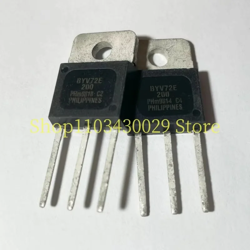 10Pcs New Original BYV72E-200 BYV72-200 TO-218 30A 200V Fast Recovery Rectifier Diode