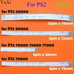 10Pcs Flex Ribbon Cable For PS2 30000 50000 5W 70000 7W 79000 90000 9W Charging Board Power Switch Flex Cables 14pin 12pin 10pin