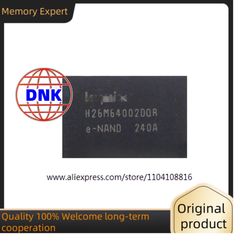 H26M64003DQR H26M64002DQR H26M54001DQR H26M52003EQR H26M52002EQR Brand new original BGA169 emmc 32G flash memory IC