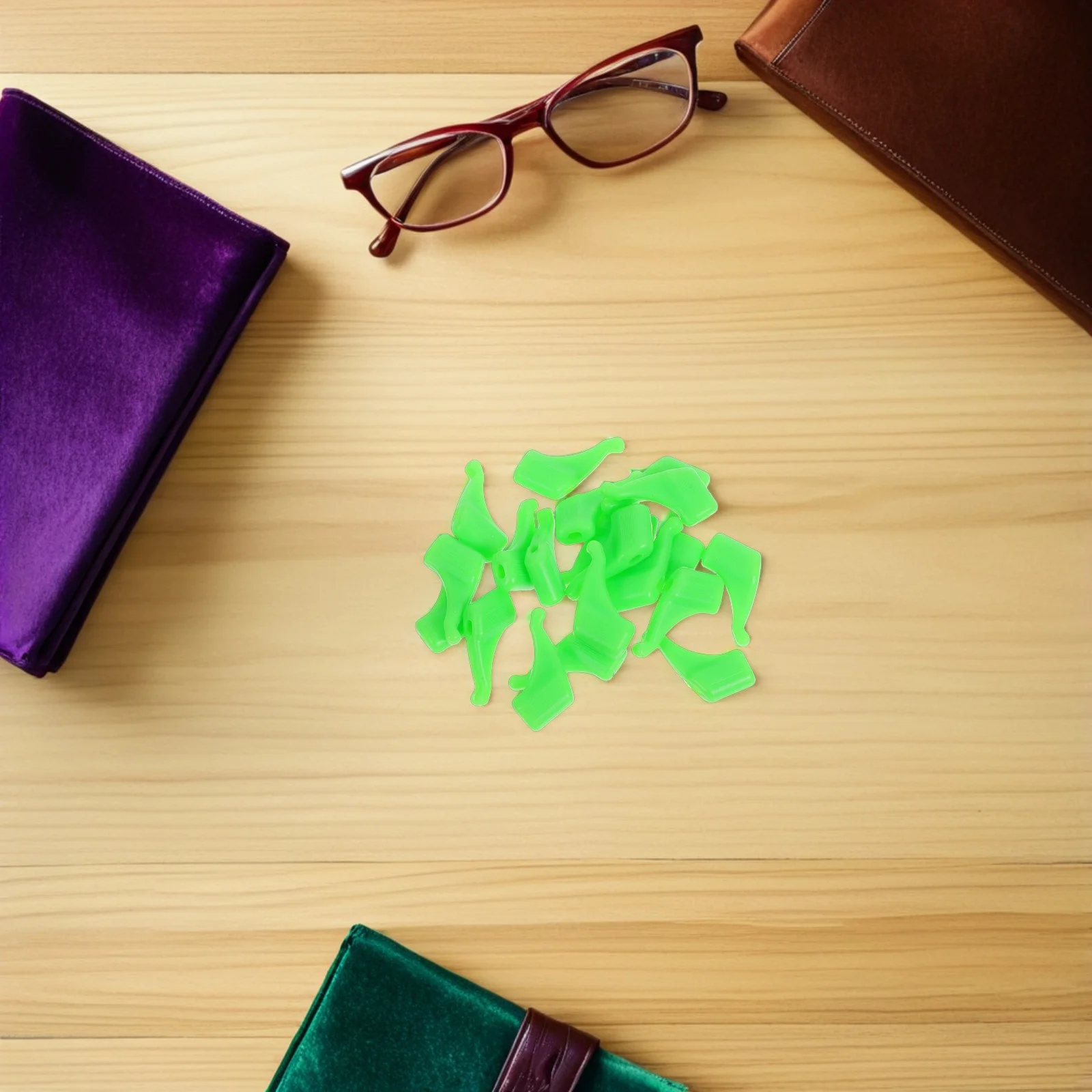 

10Pairs Eyeglass Anti Slip Temple Tips Silicone Ear Hooks Comfortable Nonslip Grip Retainers for Glasses Sunglasses Reading