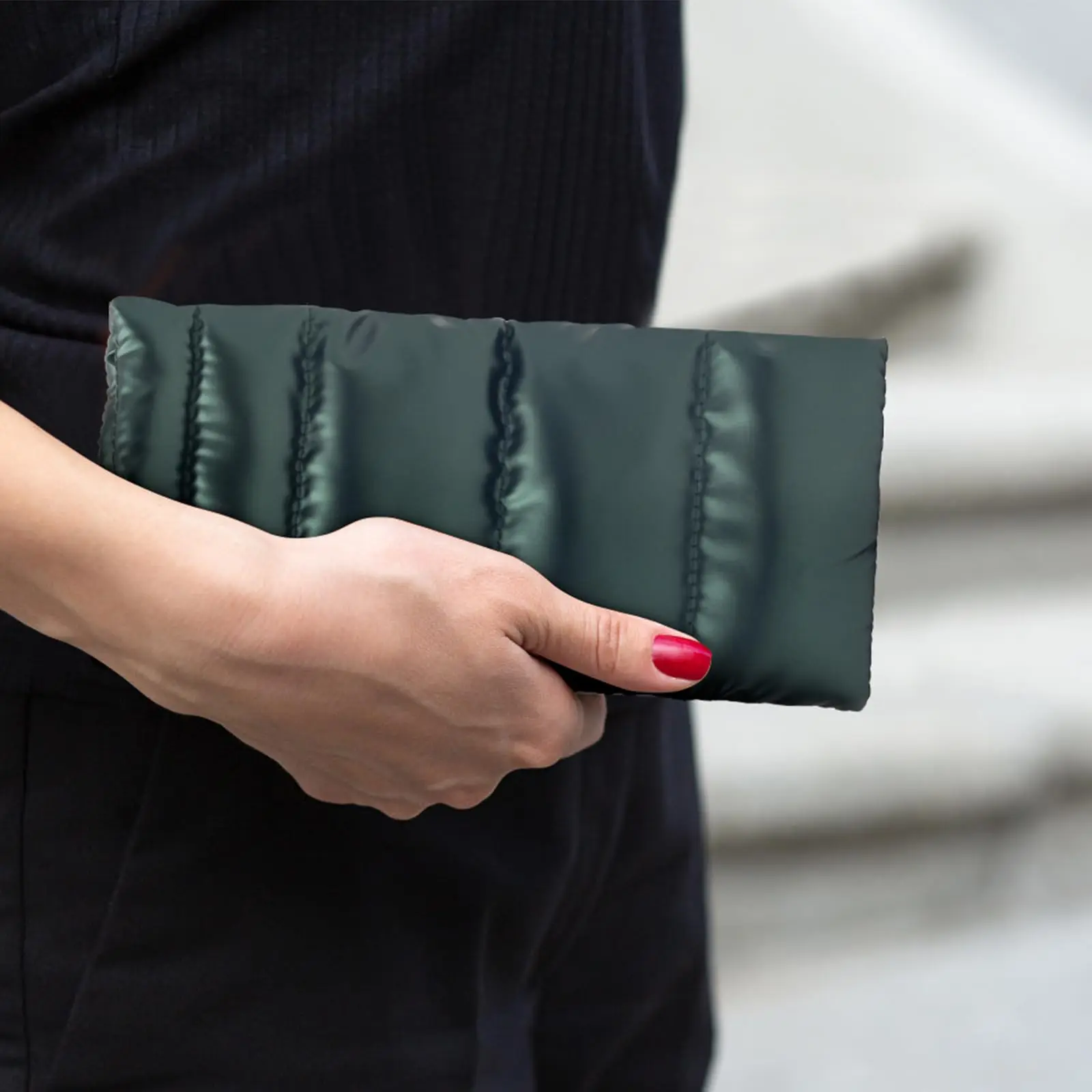 حافظة نظارات منتفخة من الألياف الدقيقة مقاومة للماء ومبطنة ومضادة للصدمات وحقيبة هاتف للنظارات الشمسية الناعمة