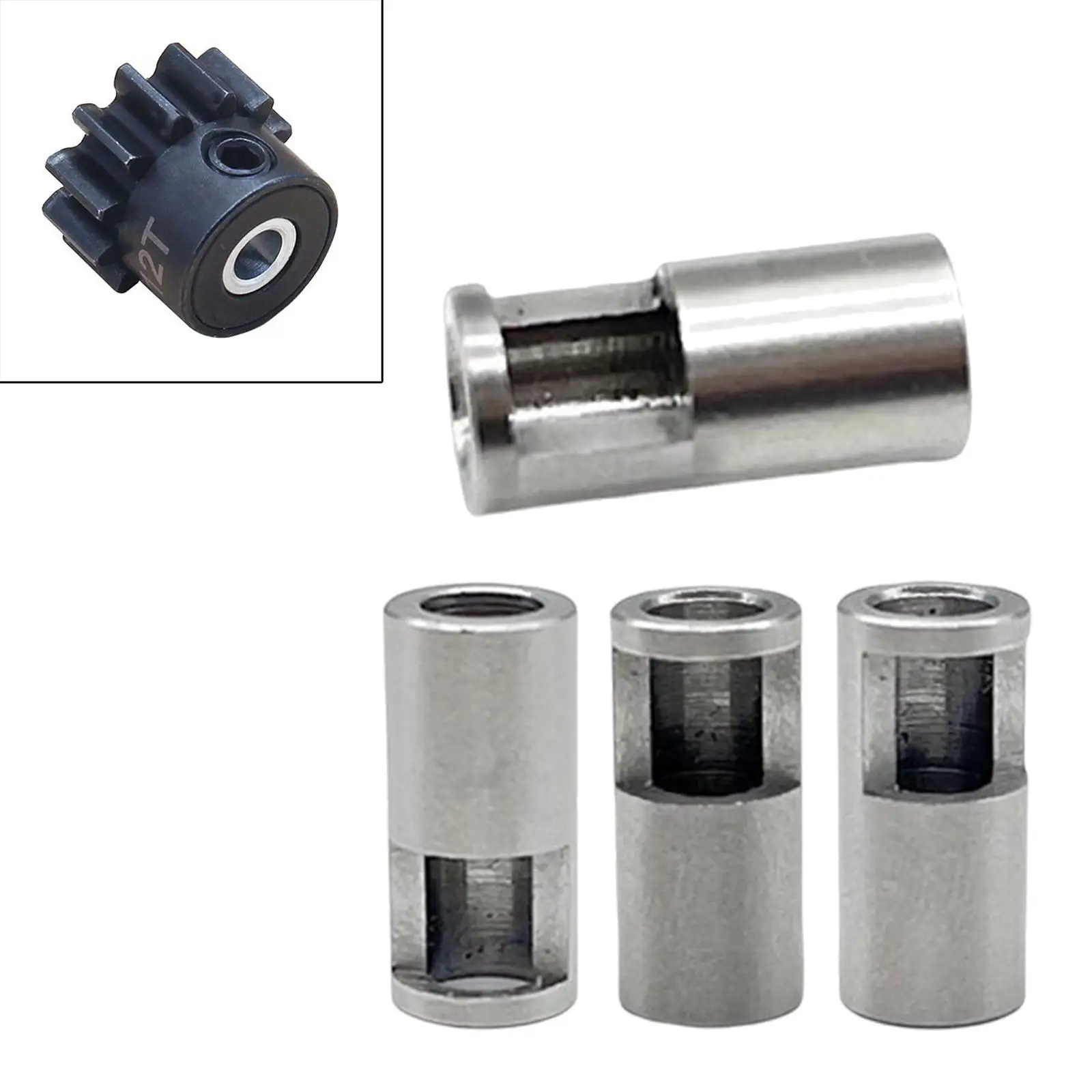 

8mm to 5mm Motor Axle Coupler Shaft Sleeve for 1:8 Scale RC Car Accessories