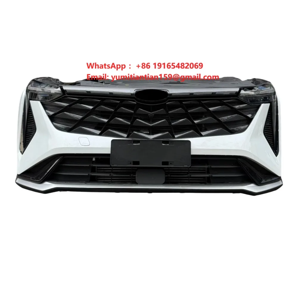 Original Car Bumpers for Geely Boyue 2024 Front Bumper with Headlights for Geely Azkarra Car Parts Car Body Auto Accessories