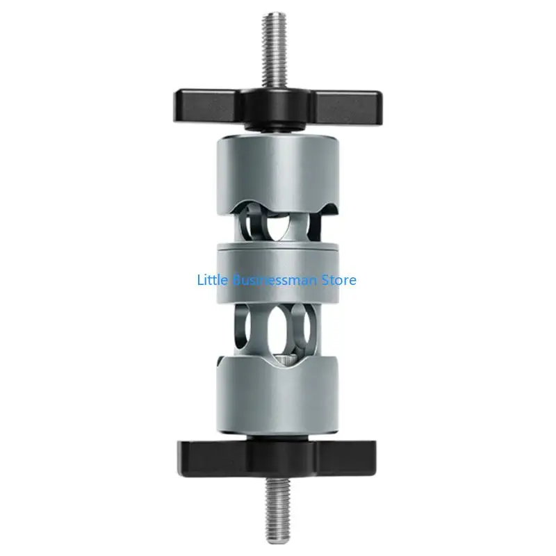 Live-Produktionskamera-Stangenklemmhalterung, Metall-Zweigelenkhalterung mit Feststellknöpfen für 10-mm-15-mm-Stangensysteme – Detail 9