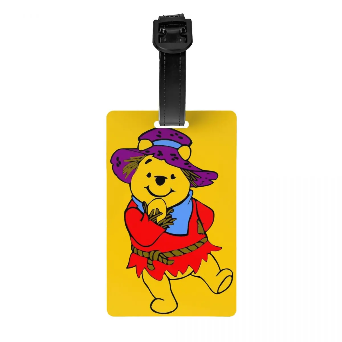 

Изготовленная на заказ багажная бирка Винни-Пух для дорожного чемодана, конфиденциальная обложка, идентификационная этикетка