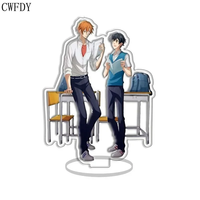 Classic Anime Sasaki to Miyano Acrylic Stand Desk Decor Miyano Yoshikazu Sasaki Shumei Hirano Daiga Standing Plate Keychain 15CM