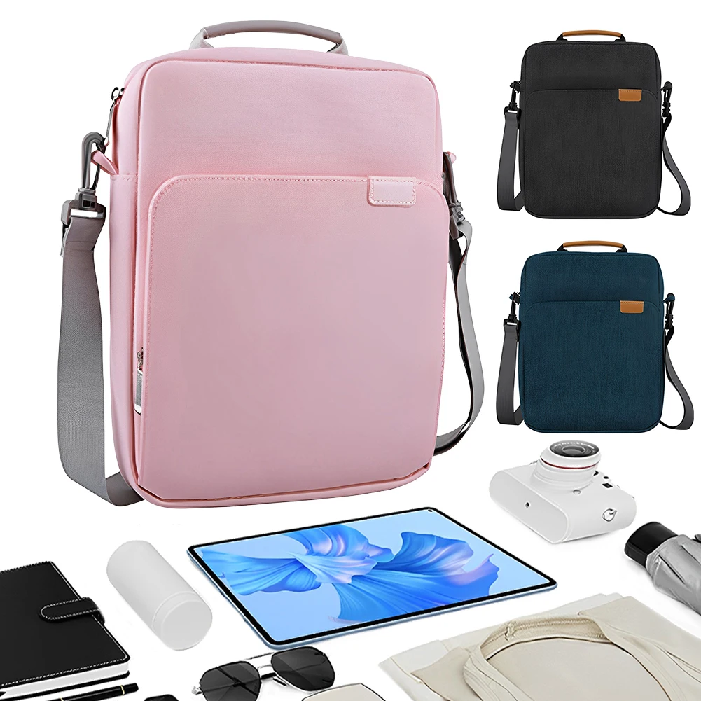 9.8-13.3 Inch Tablet Sleeve Bag with Shoulder Strap Tablet Shoulder Bag Portable Sleeve Tablet Bag for iPad