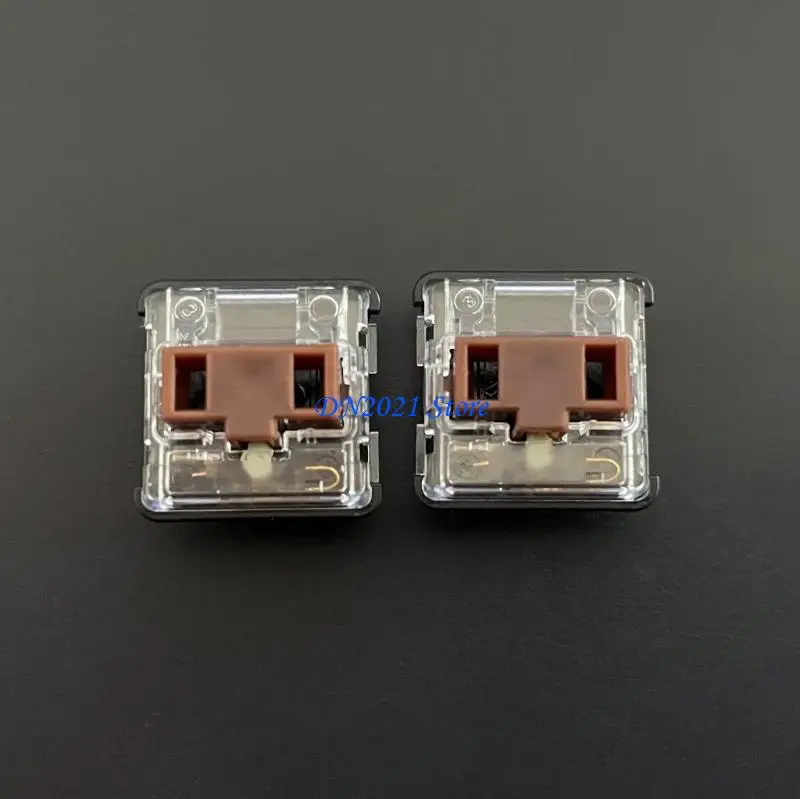 F3KE 5Pcs Low Shaft Tactiles Switches 1.3mm Actuation and 45g Force for G815 G915 G813 G913 Mechanical Keyboards