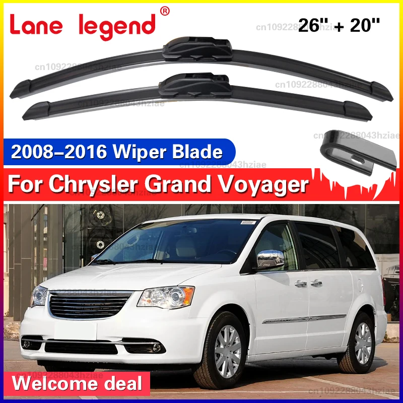 

Для Chrysler Grand Voyager 2008-2016 щетки стеклоочистителя переднего стекла 2 шт. аксессуары для окон ветрового стекла 2009 2010 2012 2013 2014