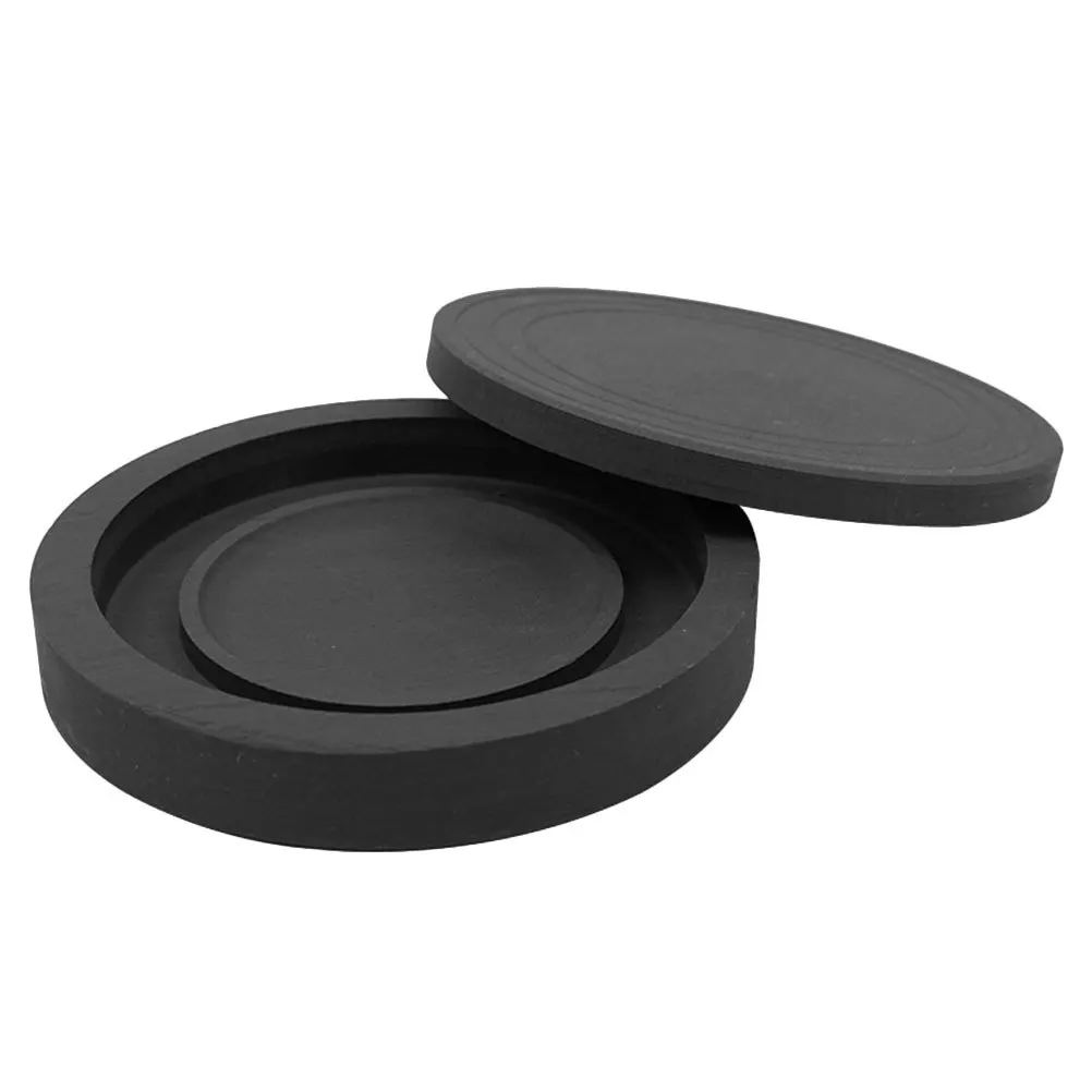 

Round Inkstone Chinese Calligraphy Practice Tool Natural Stone Fine Polished Wear-Resistant For Drawing Painting Writing