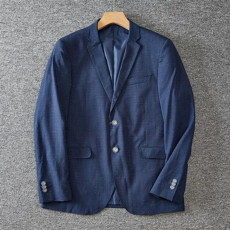 

High Quali Men's Busin Casual Two Button Suit Jaet Spring Summer Storefront 488 Tailored Goods Stand Fit Faion Ur...