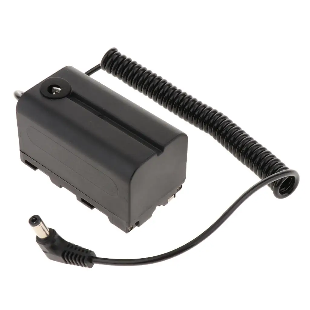 DC Coupler for NP- Battery NP-F970 for Camcorder And LED Indicators image 5