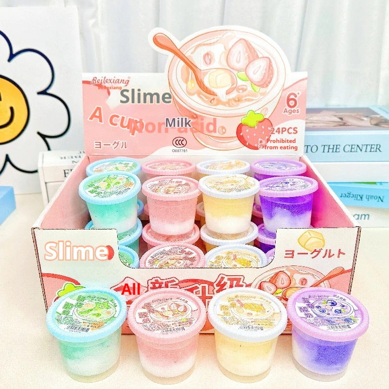 beilexiang-slime-esponjoso-degradado-leche-yogur-cristalino-elastico-antiadherente-para-alivio-del-estres-juguete-sensorial-de-descompresion-y-manualidades-diy