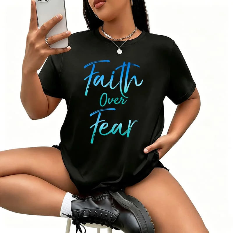 Inspirational Bold Christian.jpg Women's T-Shirt 100% Cotton Funny Graphic Short Sleeve Tee Novelty Shirt Casual Crew Neck Top S-20XL