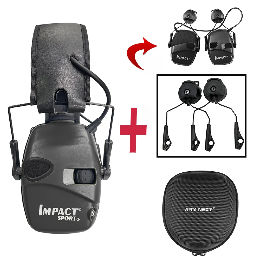 Howard Leight Tactical Electronic Shooting Earmuff Outdoor Sports Antinoise Bracket Headset Impact Sports Ear Protection Headset