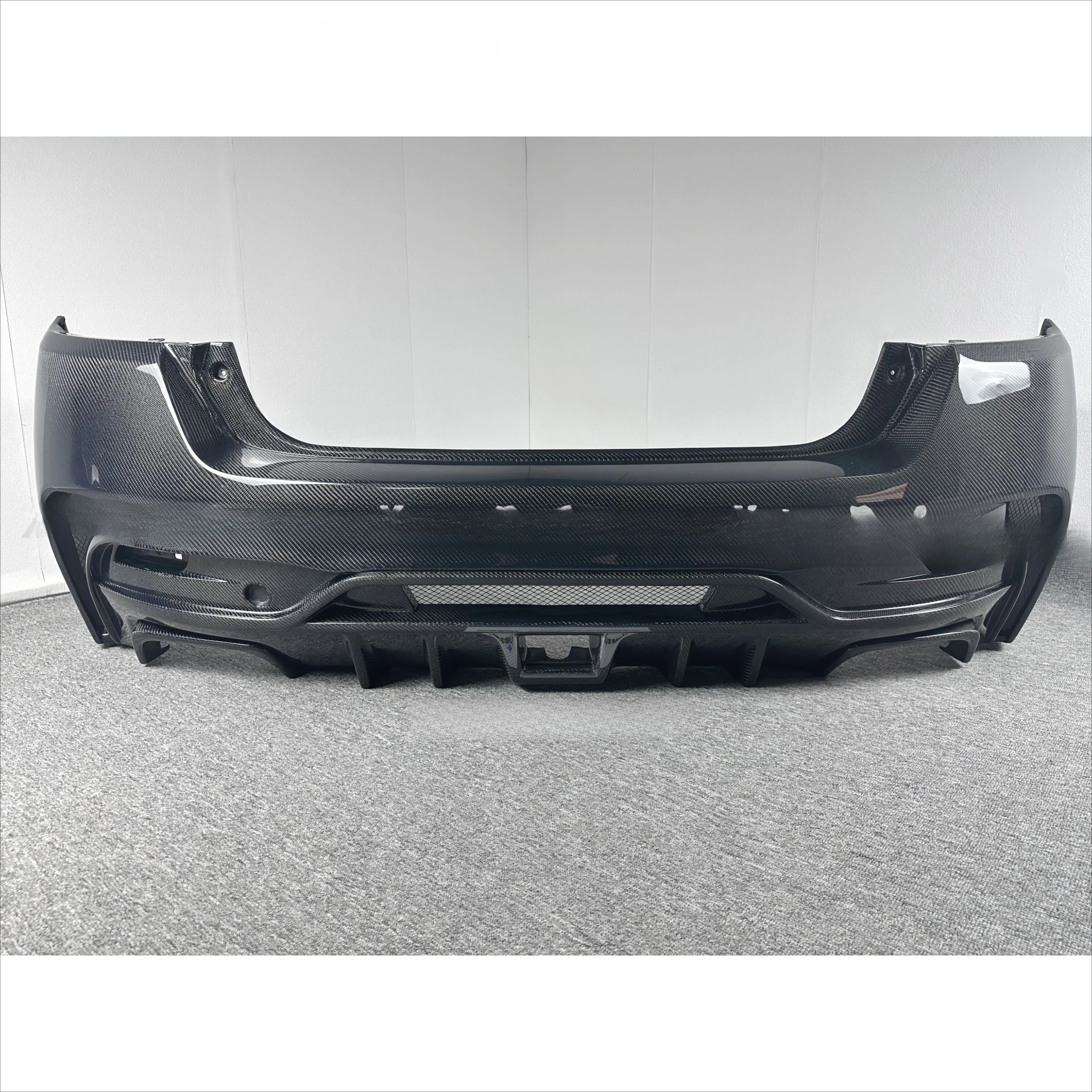 Vari Vrs Style Full Carbon Fiber Rear Bumper for Subaru Impreza 11 Vab Vaf Wrx Sti  Body Kits 2015-2021