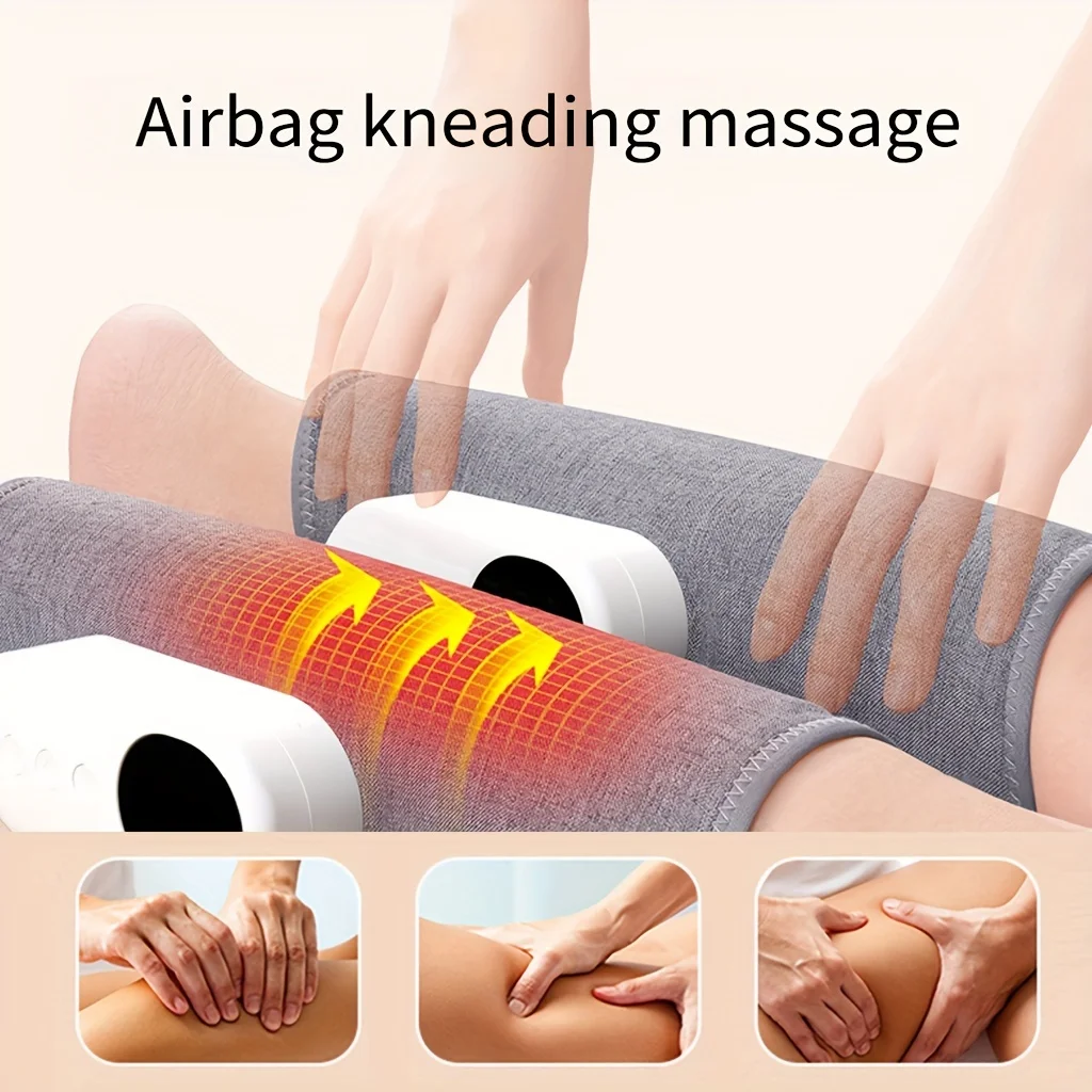 Leg Massager 360° Air Pressure Calf Massager Electric Leg Massager Machine Household Massage Device Hot Relax Leg Muscles