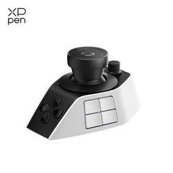 XPPen Pilot Pro Editing Console with 1 All-Way Joystick 8 Customizable Command Buttons 1900mAh Battery for Vlog & Video Editing