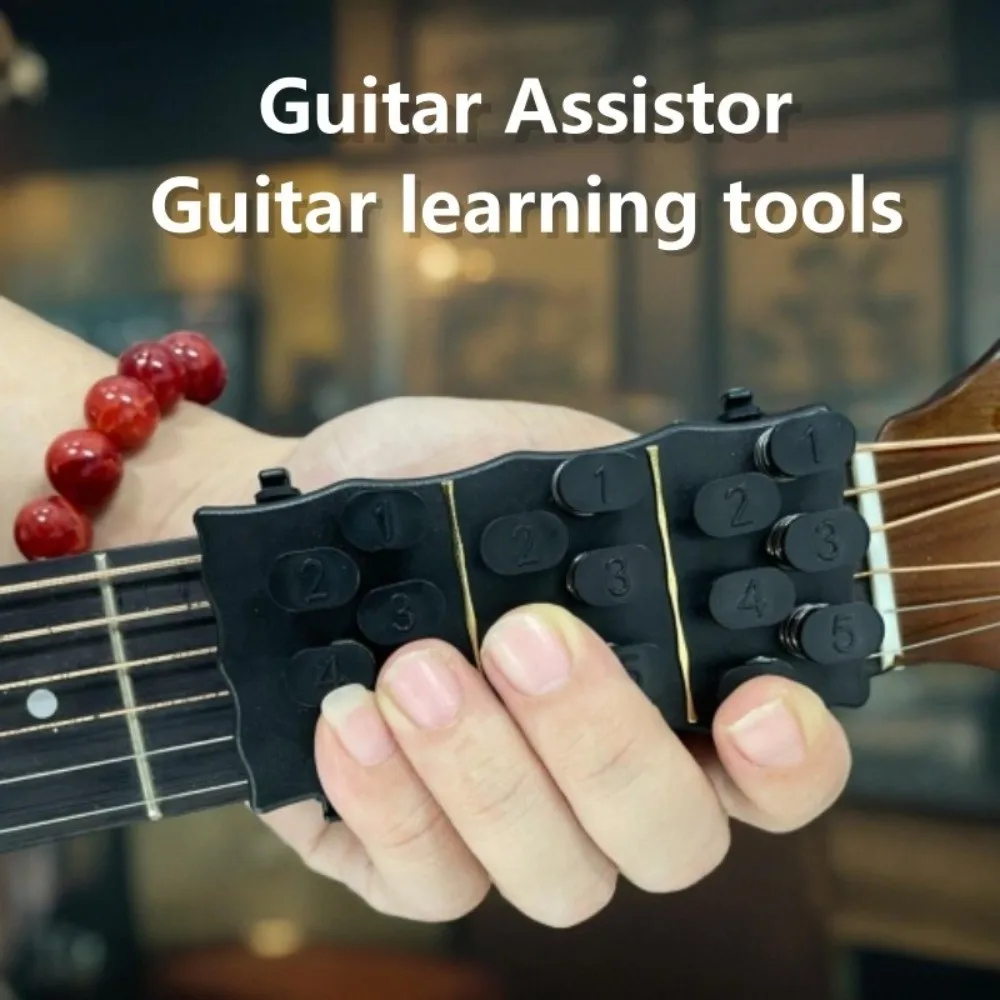 18 Buttons Guitar Chord Trainer One Click Hand Posture Guitar Chord Assisted Learning Tool Chord Conversion Easy Press