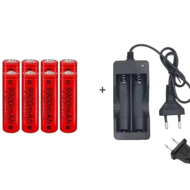 18650 Lithium-ion Battery 3.7V 9900mAh for Electric Toothbrush Toy Car Flashlight Razor Large Capacity Rechargeable Battery