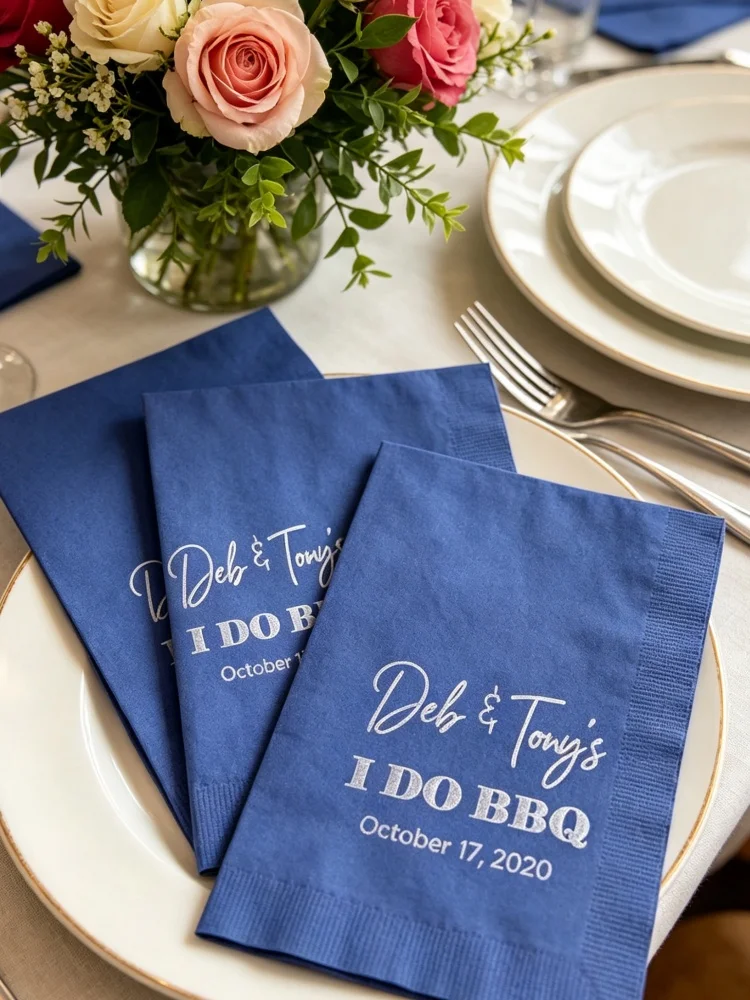 

Custom Printed "Wash Your Paws" Bathroom Napkins, Multi Colors Custom Monogram Decorative Hand Towels for Restroom Farmhouse