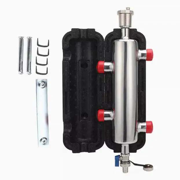 Gas wall-hung furnace, condensing furnace, floor heating 304, stainless steel tank, hydraulic divider, mixed water tank