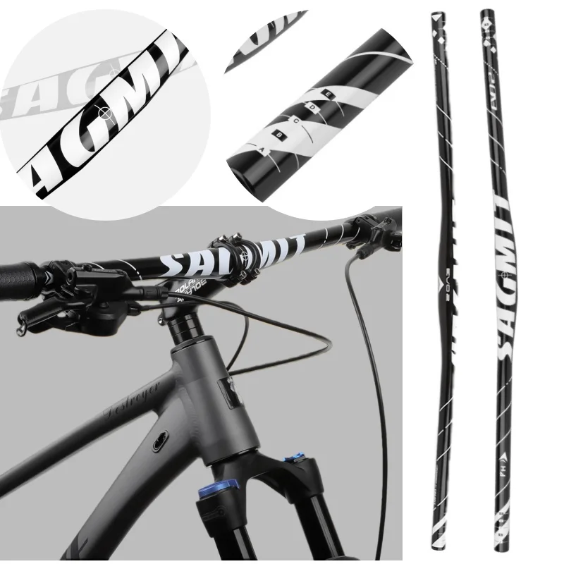 

31.8mm Bicycle Handlebar white 7 Degree 780mm Bicycle Riser Bar Ultra Light CNC Aluminum Alloy for BMX Mountain Bike Handle Bars