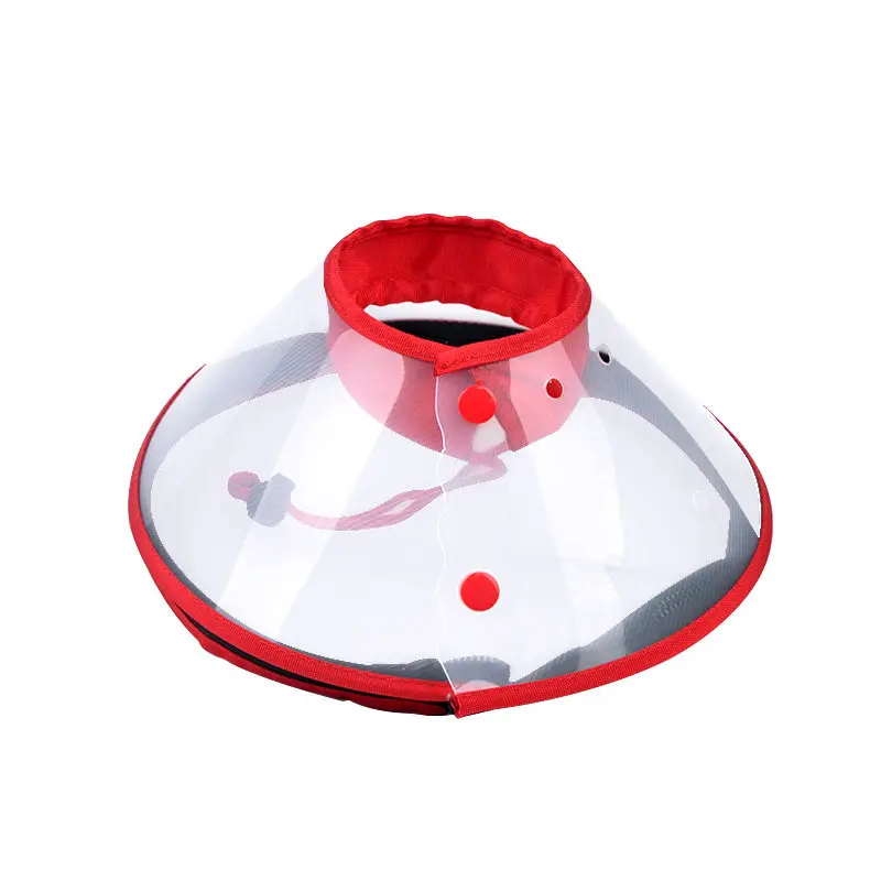 Pet Nebulizer Mask for Cat and Dog Enclosed Oxygen Hood Safe Animal Breathing Mask Elizabeth Collar Nebulization Aerosol Therapy