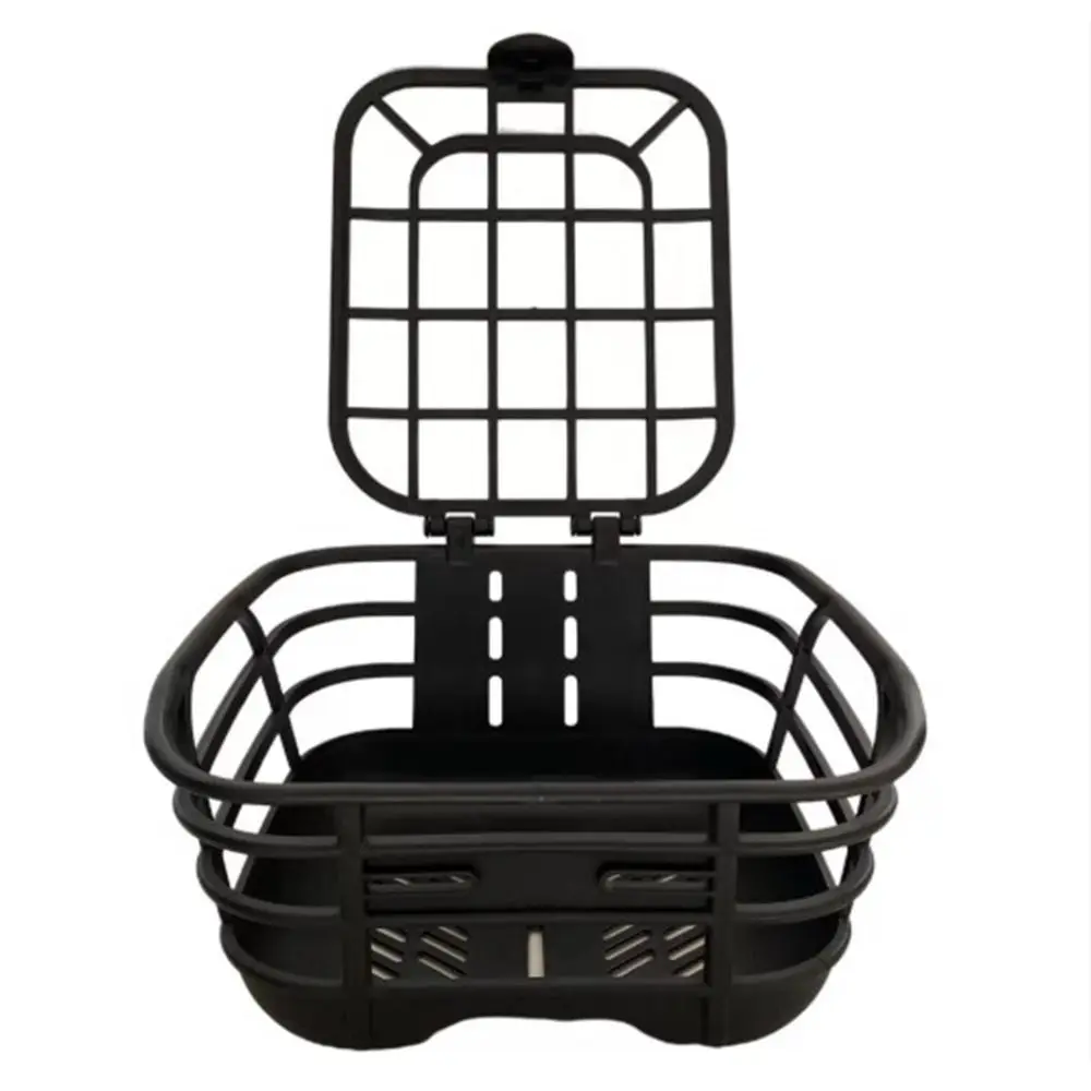 

Разноцветная детская велосипедная корзина, полая 5-стильная корзина на руль скутера, пластиковая/металлическая передняя сумка для велосипеда