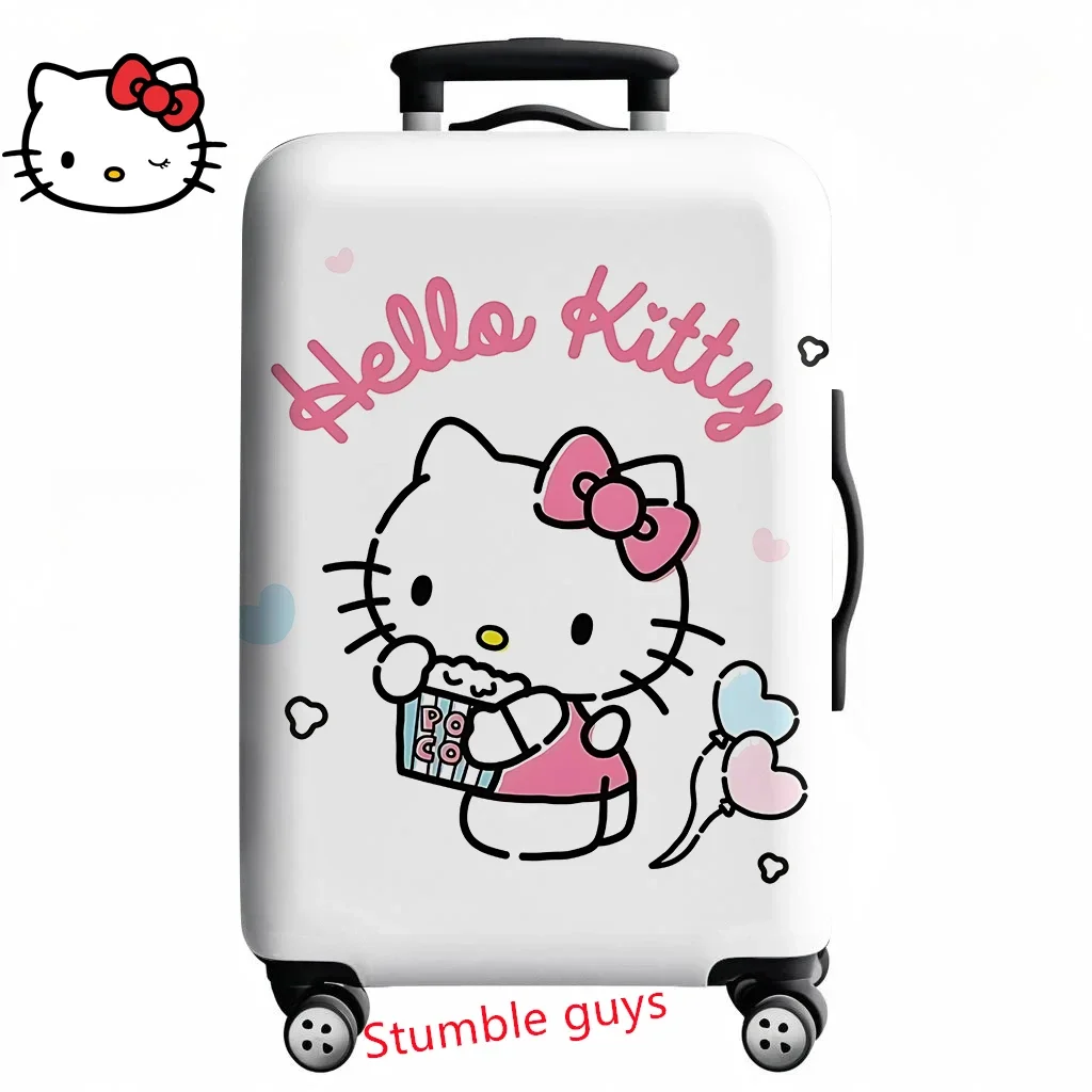 

Demon Hunters Kpop Luggage Cover Fits 18-32 Inch Suitcases Soft Anime Travel Protector