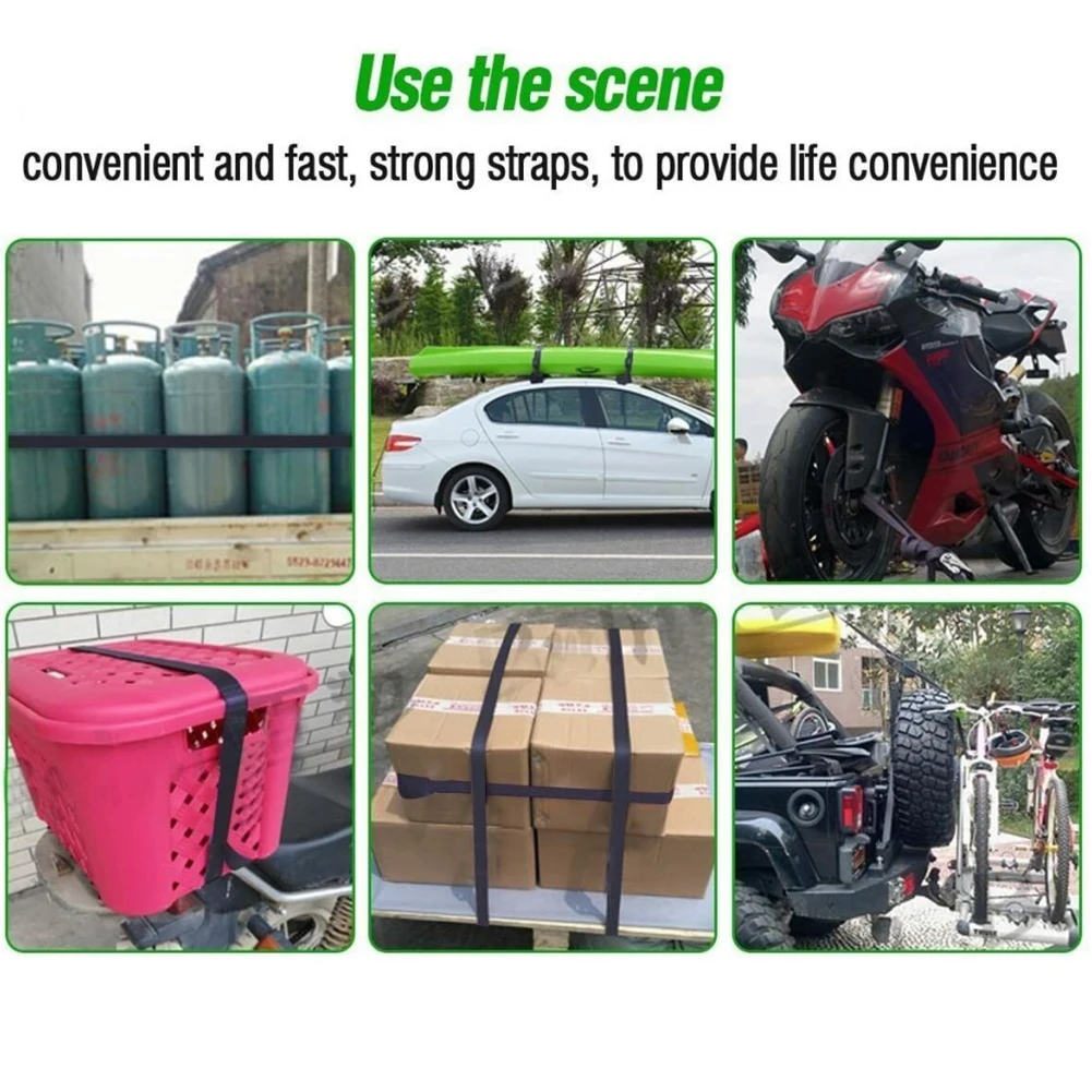 Cargo Straps Lashing Strap Zinc Alloy Nylon With Cam Buckle Ratchet Tie Downs Strapping Cargo Trailer Management