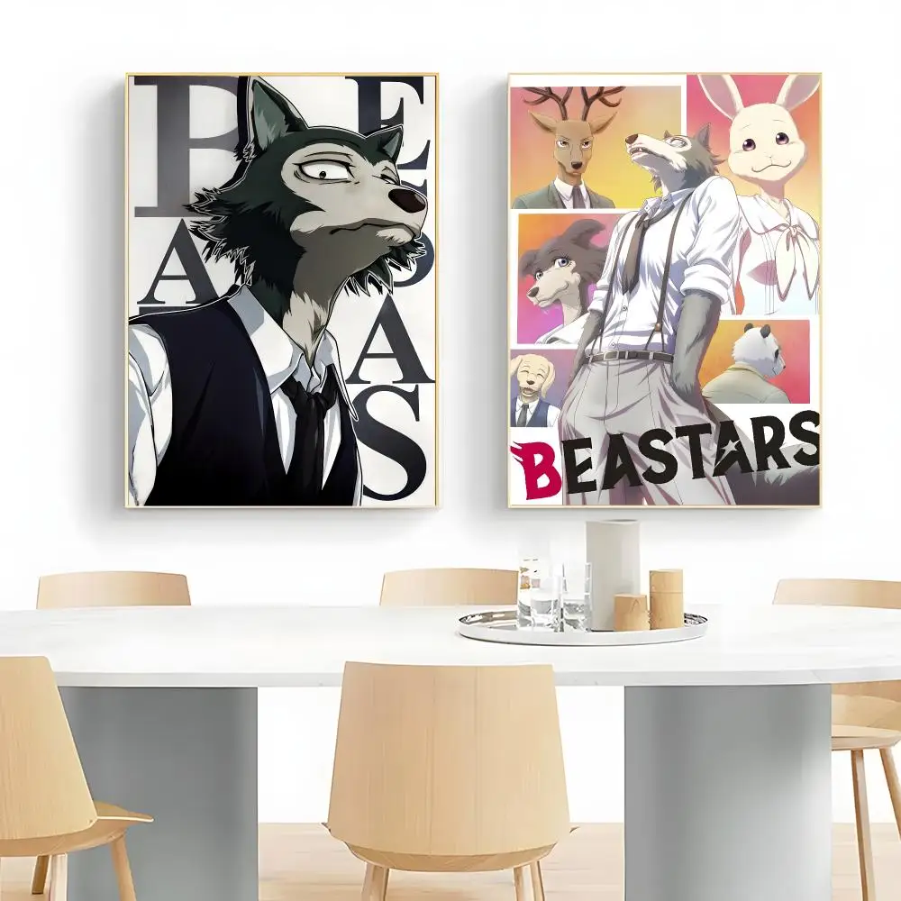 Dark Anime BEASTARS Poster Wall Art Print Decorative Mural Home Decor Gift Unframed