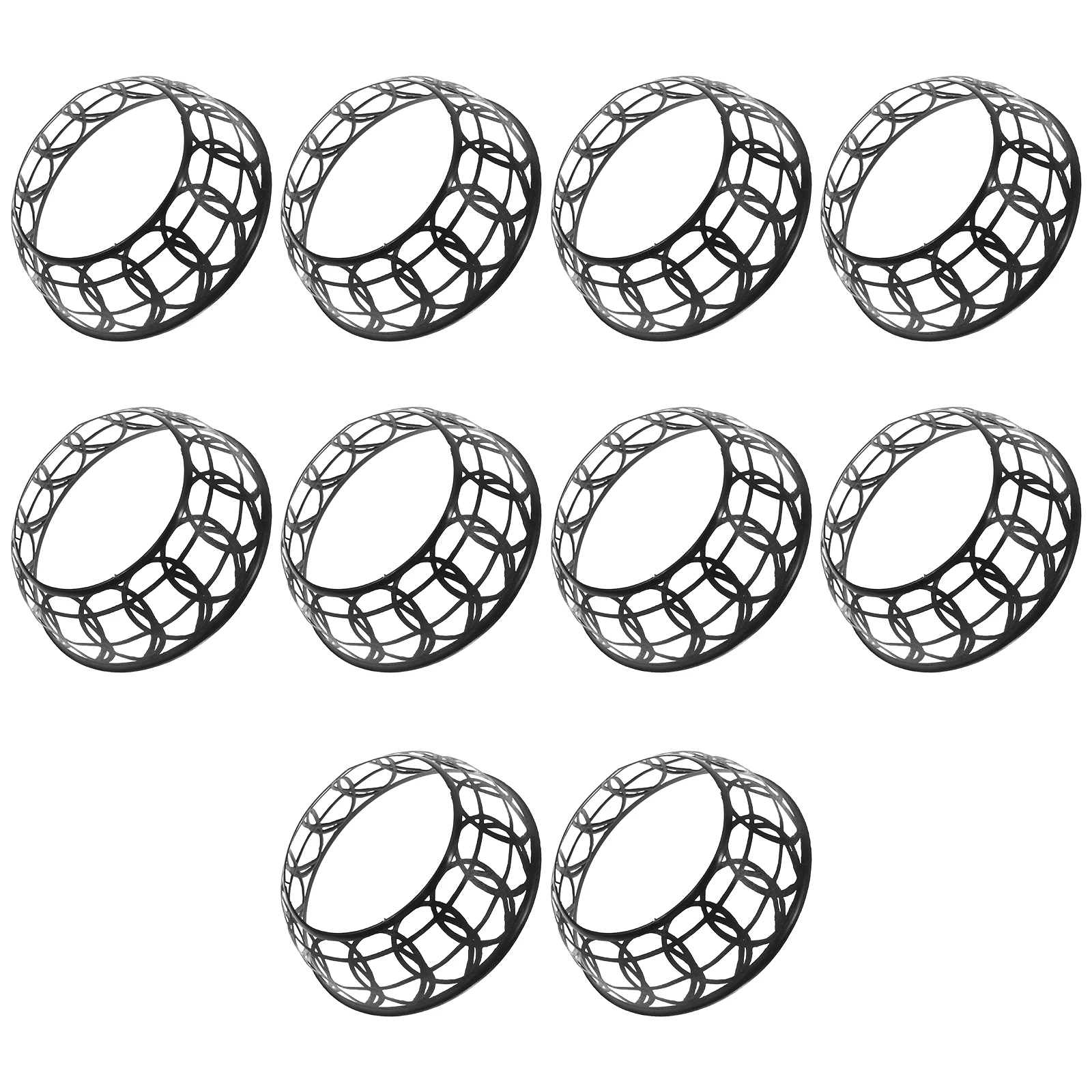 10 pcs Plastic Hat Insert Safety Inner Support Lightweight Shaper Replacement For Hardhats Construction Bump Cap Liners